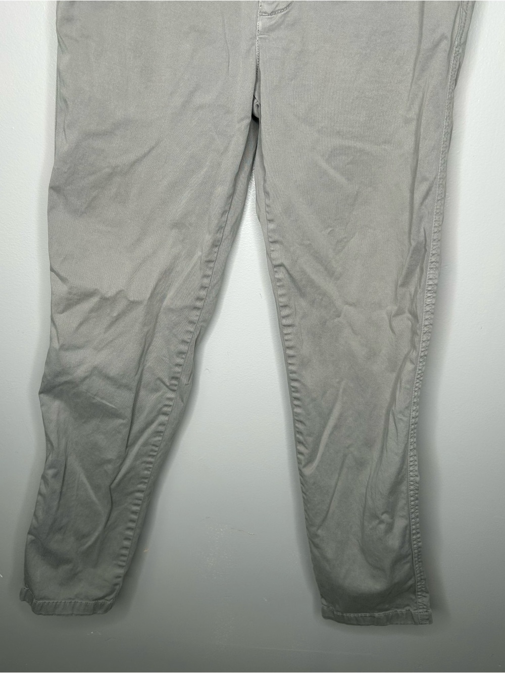 Nordstrom Boys Stretch Chino Pants Straight Leg in Grey Folkstone Size 16 - Picture 4 of 7